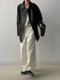 Apparel Single Leather Half Jacket