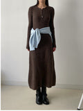 Lego Ribbed Knit Long One Piece