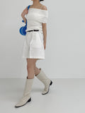 [summer] Margaret off-shoulder sleeveless knit