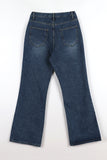 Comfort bootcut denim jeans