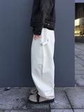 Siren Curved Cotton Wide Pants