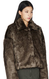 Deef fur shearling jacket