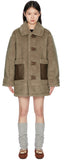 Pro Leather Shearling Short Coat