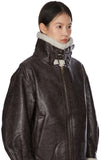 Bronn shearling leather jacket