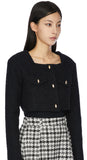 Mirror tweed jacket