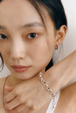 Noir Hoop Earrings