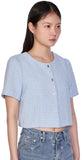 Daom Crop Tweed Jacket