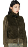 Loui zip-up shearling jacket