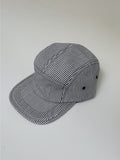 Stripe Cotton Camp Cap