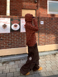Square Check Hood Shirt
