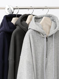 Brushed Fleece Zip-Up Hood
