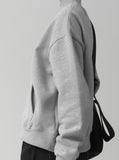 Half Turtleneck Pocket Sweatshirt