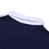 Waffle Track Line Collar Tee