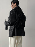 Apparel Single Leather Half Jacket