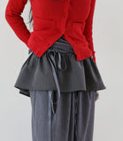 ST frill layered skirt
