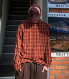 Square Check Hood Shirt