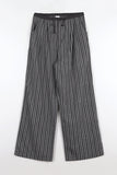 Pleated ST linen cotton pants