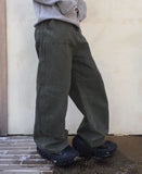 Twell Carpenter Curved Denim Pants