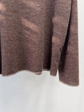 Square neck knit long sleeve