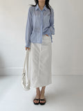 Yolu Two Way Loose Fit Cropped Shirt