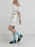 [summer] Margaret off-shoulder sleeveless knit