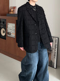 Tessel Check Over Jacket