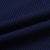 Waffle Track Line Collar Tee