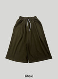 Two-Tuck Soft Bermuda Pants