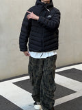 Rough Painted Cargo Banding Pants