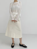 Scramble Raglan See-Through Knit