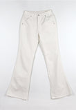 Cotton teen bootcut pants