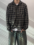Square Check Hood Shirt
