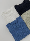 Scramble Raglan See-Through Knit