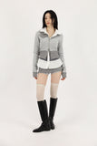 Ted color matching zip-up