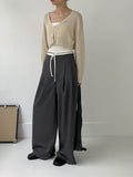 Hook Crop Knit Cardigan