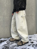 Siren Curved Cotton Wide Pants