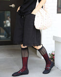 Lace bermuda pants