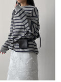 Frey Stripe Overfit T-Shirt