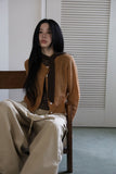 Liz crop knit cardigan