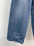 Shinny Balloon Banded Denim