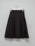 Sophie Pleats Midi Skirt