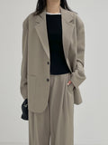 [unisex] Double Tuck Banding Wide Slacks