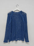 Scramble Raglan See-Through Knit