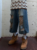 Western Vintage Bermuda Denim