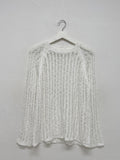 Scramble Raglan See-Through Knit