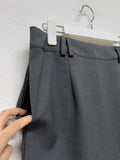Maxi Low Rise H-Line Skirt