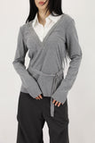 Peer diagonal cardigan