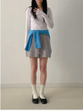 Tension Round Neck Warmer T-shirt