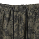 Rough Painted Cargo Banding Pants