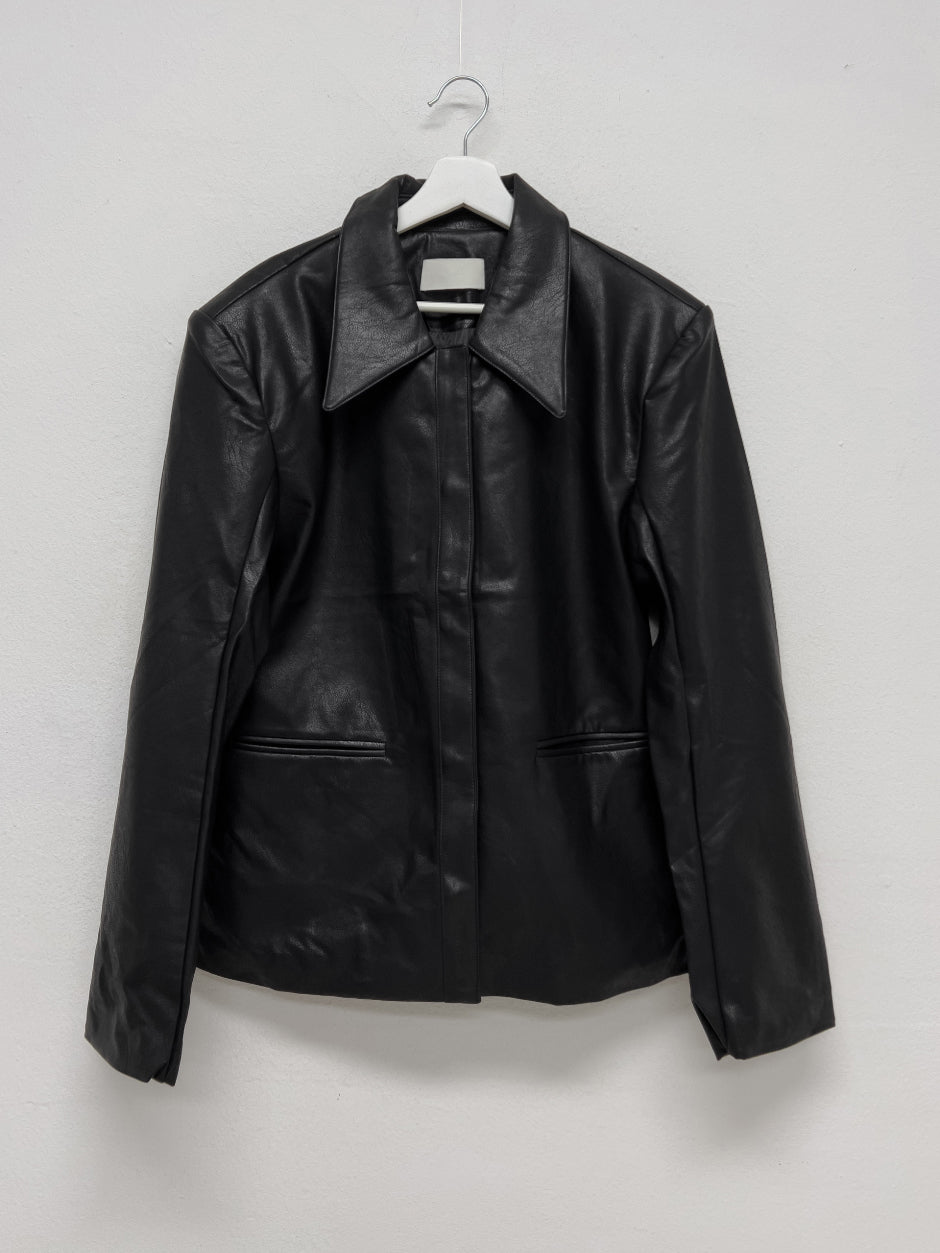 【INCHANT ME】Lisburn Hidden Leather Jacket INCHANT ME(インチャントミー) - リスバーンヒドゥンレザー